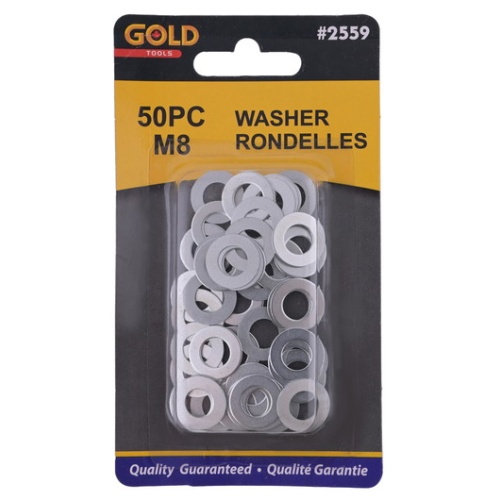 Washers 50 pc m8