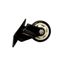 Caster Wheels Plate 3 4pk. No Brake Black (Or b/u $6.99ea.)"