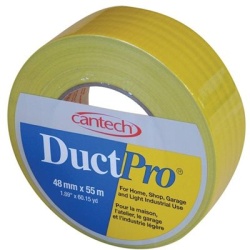 Duct  Tape PRO 9mil Yellow 48mm x 55m
