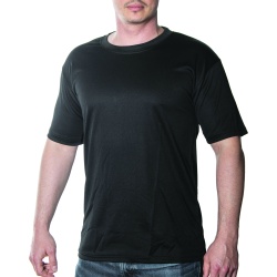 Military T-shirts Small Black Kwik Dry Short Sleeve