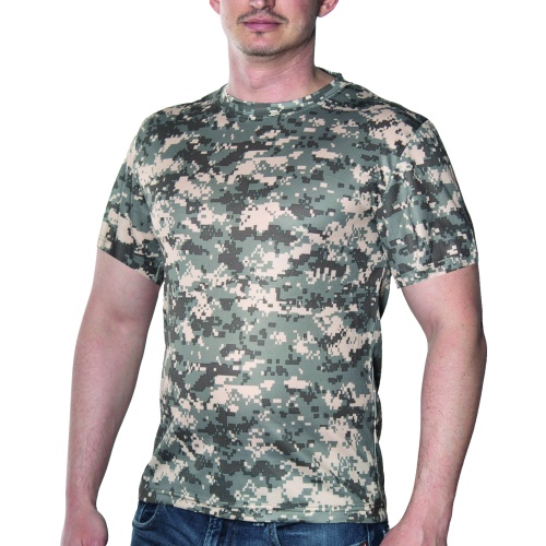 Military T-shirts Xlarge Acu Digital Kwik Dry Short Sleeve