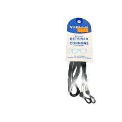 Elastic Retainer for eyewear Black