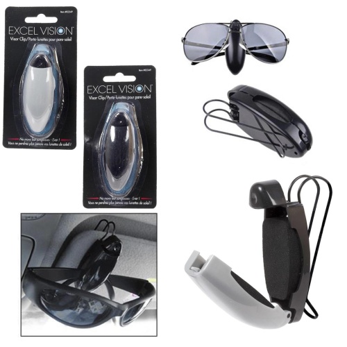 Eye glasses visor clip 4 colours -  excel vision