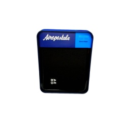 Aeropostale Bifold Wallet Black Canvas