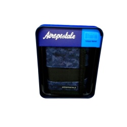 Aeropostale Trifold Wallet Navy Camo
