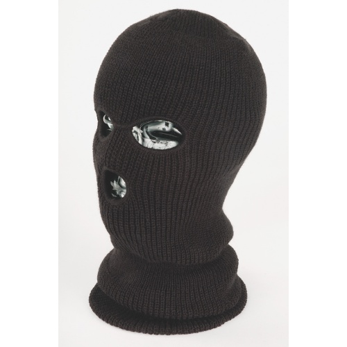 Balaclava 3 Hole - Black