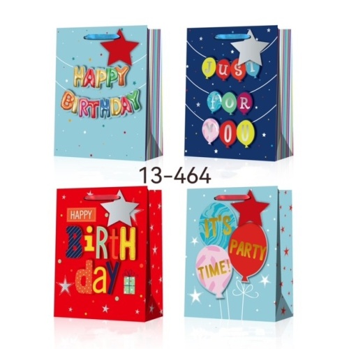 Gift Bags X- Large Glitter Happy Birthday