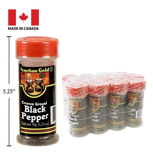 Black Pepper Coarse 35g V. Gold- each sold individually