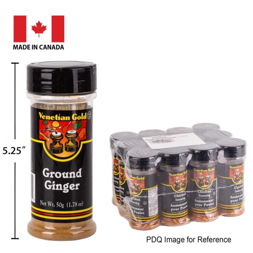 Ground Ginger 50g V. Gold.  - each sold individually
