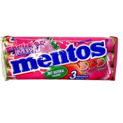 Mentos 3pk. Strawberry Mix