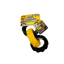 Dog Toy 7.5 3 Ring Chew Tug Tonka"