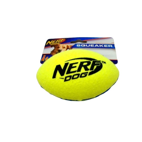 Dog Toy Squeaker Football Nerf Dog