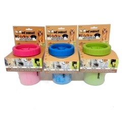 Pet Paw Washing Cup Fits 2.5 - 3.5" Wide Paws Ass't Colours Pet Perfect"