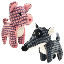 Pet Toy Animals Plus w/ Squeaker 11.5 Animoos"