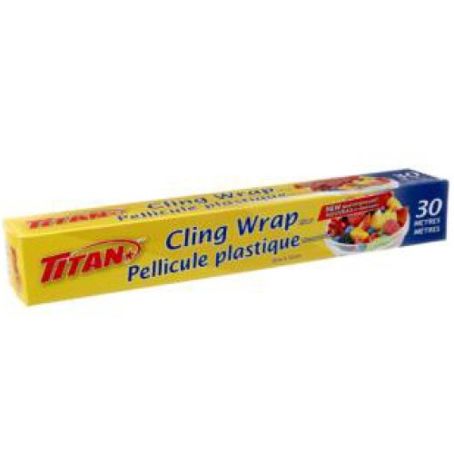 CLING WRAP 30cm x 30m TITAN CHEF