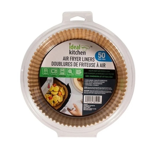 Paper Liner Air Fryer Round 16cm Ideal Kitchen