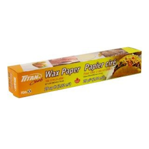 WAX PAPER 12 x 25' 24/CS TITAN