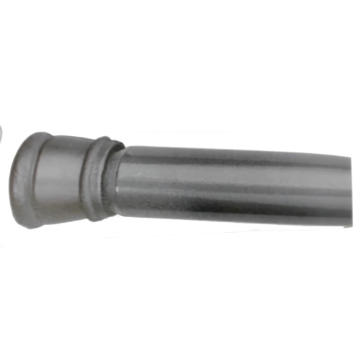 Adjustable tension shower curtain rod 41-74 inch 104x188cm silver