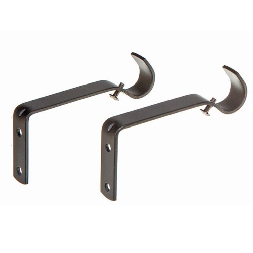 BRACKET SET BLACK 2pc