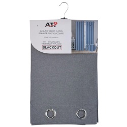 Curtain 54X84FuLinen Blkout-Chrc"