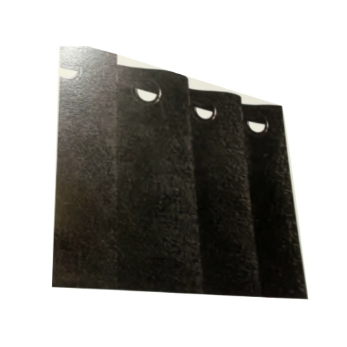 Curtain Ultimate blackout with metal grommets 54x84 inch 1.37x2.13m - black