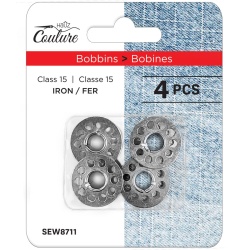 Metal Bobbins Class 15, 4pcs Hauz