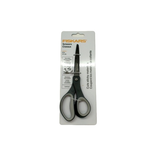 Scissors 8 Non Stick Titanium Blades Fiskars