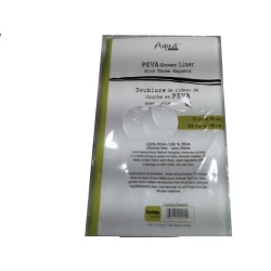 Shower Curtain 70x72 White"