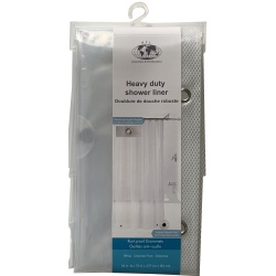 Shower Liner Heavy Duty Clear PEVA