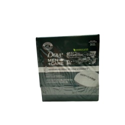 Dove Men + Care Bar Soap Charcoal + Clay 3pk. 106g. Bars