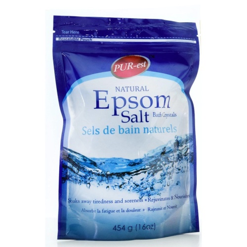 Epsom Salt Bath Crystals Original 454gm Purest
