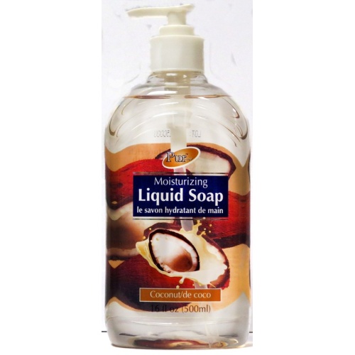 LIQUID SOAP PUREST 500ML CLEAR - COCONUT