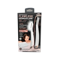 Flawless Dermaplace Glo Lighted Facial Exfoliator & Hair Remover(endcap)
