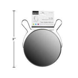 METAL STAND MIRROR, 2-SIDED H/C BODICO