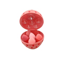 Makeup Blenders 6pk. w/Strawberry Shaped Case