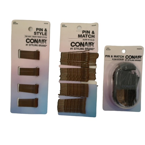 Bobby Pins Assorted (EACH SOLD INDIVIDUALLY)