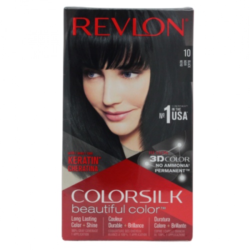 Hair Colour Colorsilk #10 BlackRevlon
