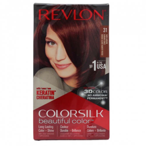 Hair Colour Colorsilk #31 Dark Auburn Revlon