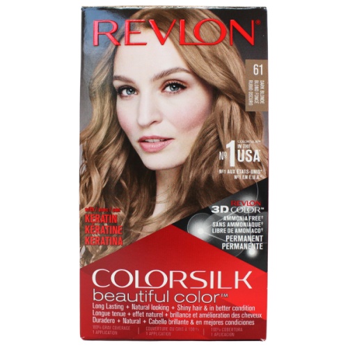 Hair Colour Colorsilk #61 Dark Blonde Revlon
