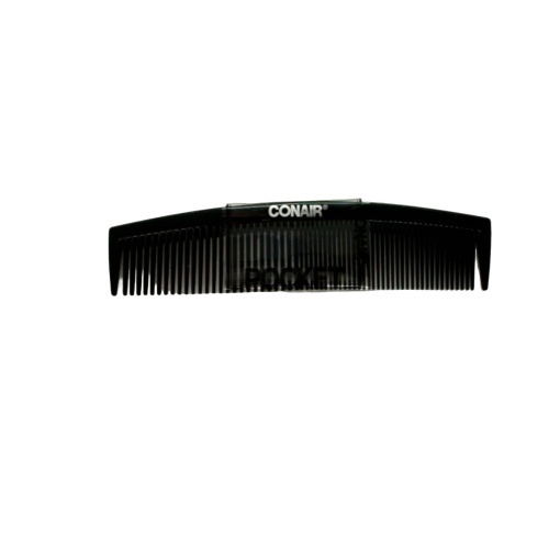 Single Pocket Comb Black Plastic Conair