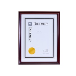 FRAME HARPER DOCUMENT 8.5X11in DARK BROWN