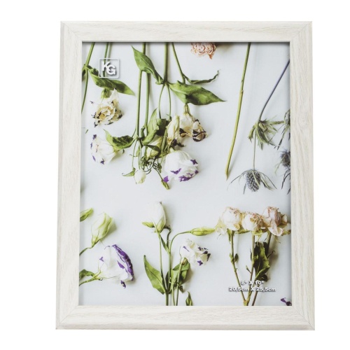Frame Winsor 8X10 WEATHERED WHITE WOOD EFFECT (AZ) Kiera Grace