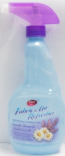 FABRIC REFRESHENER-LAVENDER CHAMOMILE 16.9OZ 500mL PURE KLEEN