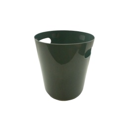 Plastic Wastebasket Grey 7.5 x 9" Round Mainstays"