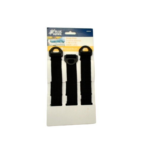 Storage Straps 11 3pk. Blue Hawk