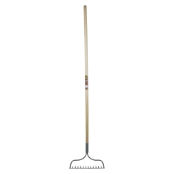 Bow Rake 14T Wood 48in Handle