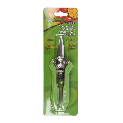 Pruner Trimmer Stainless Steel Straight Cutting Blade Comfort Grip