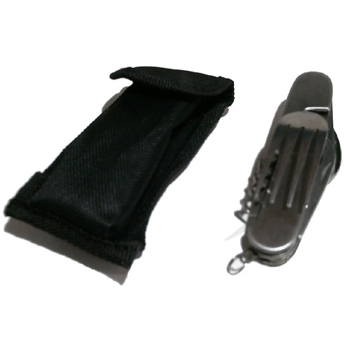 Camping Tool 7 In 1 Utensils Stainless Steel w/Pouch
