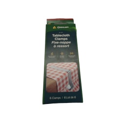 Table cloth clamps 6pc
