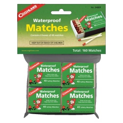 Waterproof Matches 40pk - Packaged